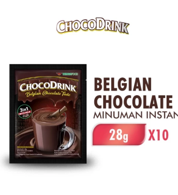 Chocodrink Minuman Bubuk Coklat 28 gr isi 10 pcs