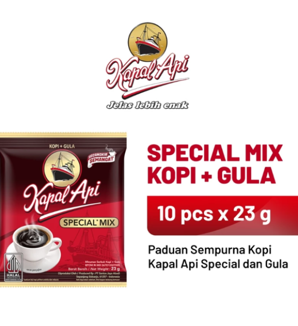 KAPAL API Special Mix 1 Renteng (10 x 23 gr)