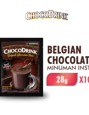 Chocodrink Minuman Bubuk Coklat 28 gr isi 10 pcs