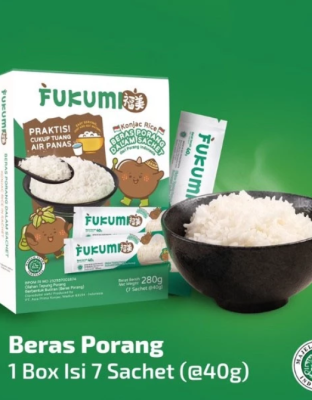 Fukumi Beras Porang Box Sachet Original - Beras FUKUMI - Beras Sehat