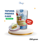 Mugo, Tepung Cake Kue Gluten Free Alami Lokal 250gr Premiks