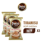 Neo Coffee Kopi Instan Tiramisu Pack 20 gr isi 6 + 3 pcs x3